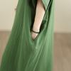 DIMANAF New 2026 Women Plus Size Summer Casual Holiday Long Dress Cotton Loose Oversize Maxi Beach Sundress Solid Elegant Lady