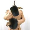 100% Real Fox Fur Cuffs Winter Natural Warm Oversized Arm Warmmer Wristband High Quality Coat Jacket Sleeve Fashion Luxury Cuffs