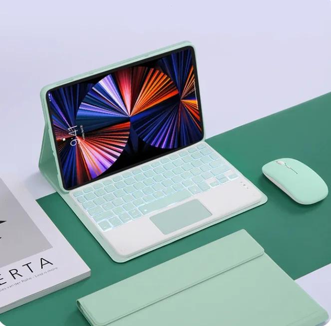 Backlit Bluetooth Tablets Keyboard Case For Pad 6 Pad 6 Pro 11 Inch Wireless Shell Spanish Keyboard Cover Magnetic Funda
