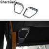 2xChrome Rear Trunk Speaker Trim Cover Accessories Parts for Ford Bronco +