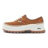 Vans Authentic Vibram Leather Comfortable Simple Durable Low-Top Canvas Shoes Unisex sneaker Brown VN0A5JLWBS8