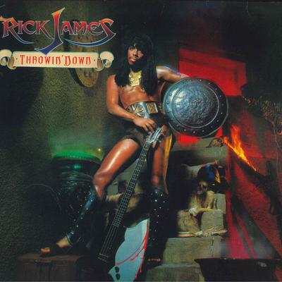 Disque vinyle RICK JAMES Throwin Down 6005GL GORDY 1982 US SoulFunk Occasion