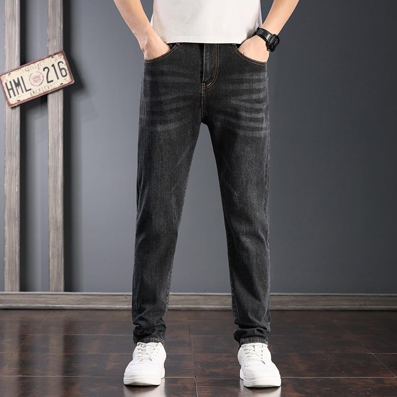 Джинсы JYL мужские весенне-осенние многофункциональные брюки весенняя новинка эластичные повседневные 32