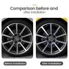 4PCS Car Wheel Center Hub Cap Sticker Accessories For Benz AMG CLA CLS C180 C200 W204 W205 Exclusive A C E R V Class CQ1 