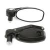 2 Peças Espelhos Retrovisores Universais 7/8" 22mm para Guidão de Motocicleta Scooters Espelho Retrovisor