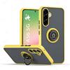 Matowe Magnetyczne Etui Pancerne z Uchwytem na Telefon Dla Samsung A56 A36 A26 A55 A35 A25 A54 A34 A14 A73 A53 A33 A13 A72 A52 Etui Odporne na Wstrząsy