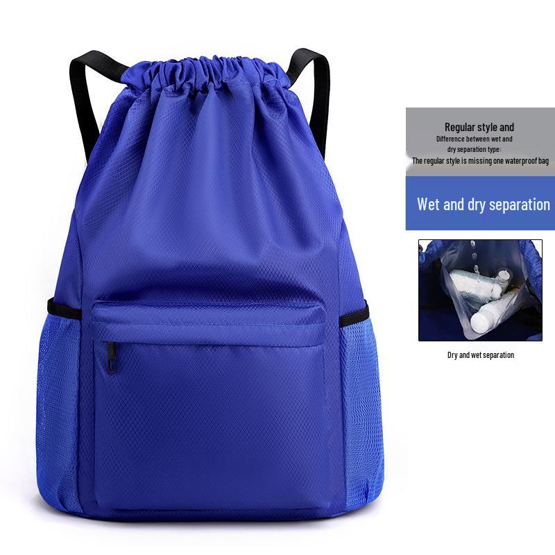 Portable Fitness Drawstring Backpack for Sports, Training, and Events