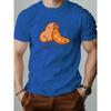 Men's T-Shirt 100% Cotton Capybara Cartoon Pattern Print Summer Round Neck Breathable Casual Short Sleeve Fashion T Shirt