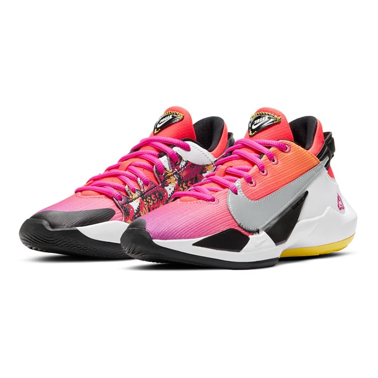 Nike Zoom Freak 2 Bright Crimson Fire Pink GS CT4592-600