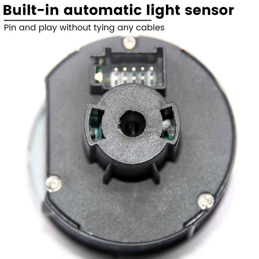 Car Headlight Switch Fog Light Knob 5ND941431B Professional Headlight Switch Knob Compatible Golf Jetta MK5 MK6 Auto Accessories