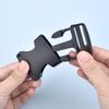 5pcs Plastic Quick Side Release Buckles Clasps Clips Dual Adjustable Security Double Lock Buckle Strap Dog Collar 15/20/25/32mm