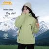 JEEP Autumn/Winter Outdoor Windproof 3-in-1 Fleece Jacket