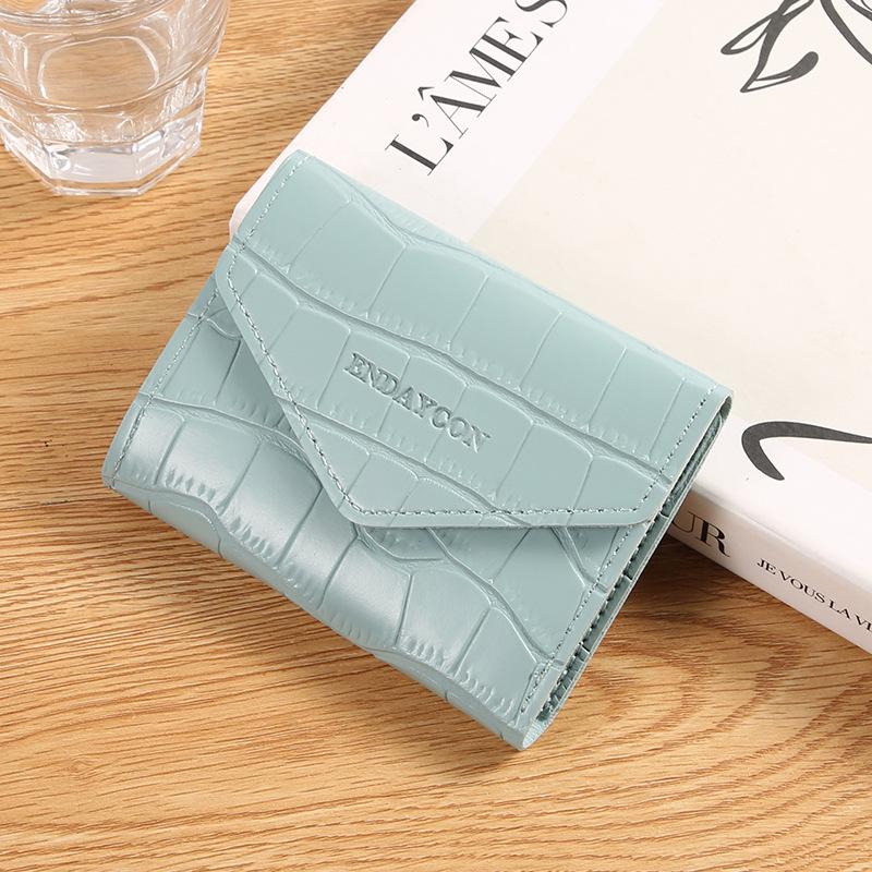 Korean Style Stone Pattern Large Capacity Multifunctional Wallet and Card Holder