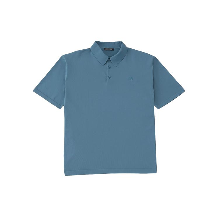 New Balance New Balance MET24 Polo Shirt Men s Element Blue AMT45007-EUB S
