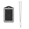 Retractable Lanyard Shiny Finish Badge Reel Bling ID Holder Keychain  Hospital Setting