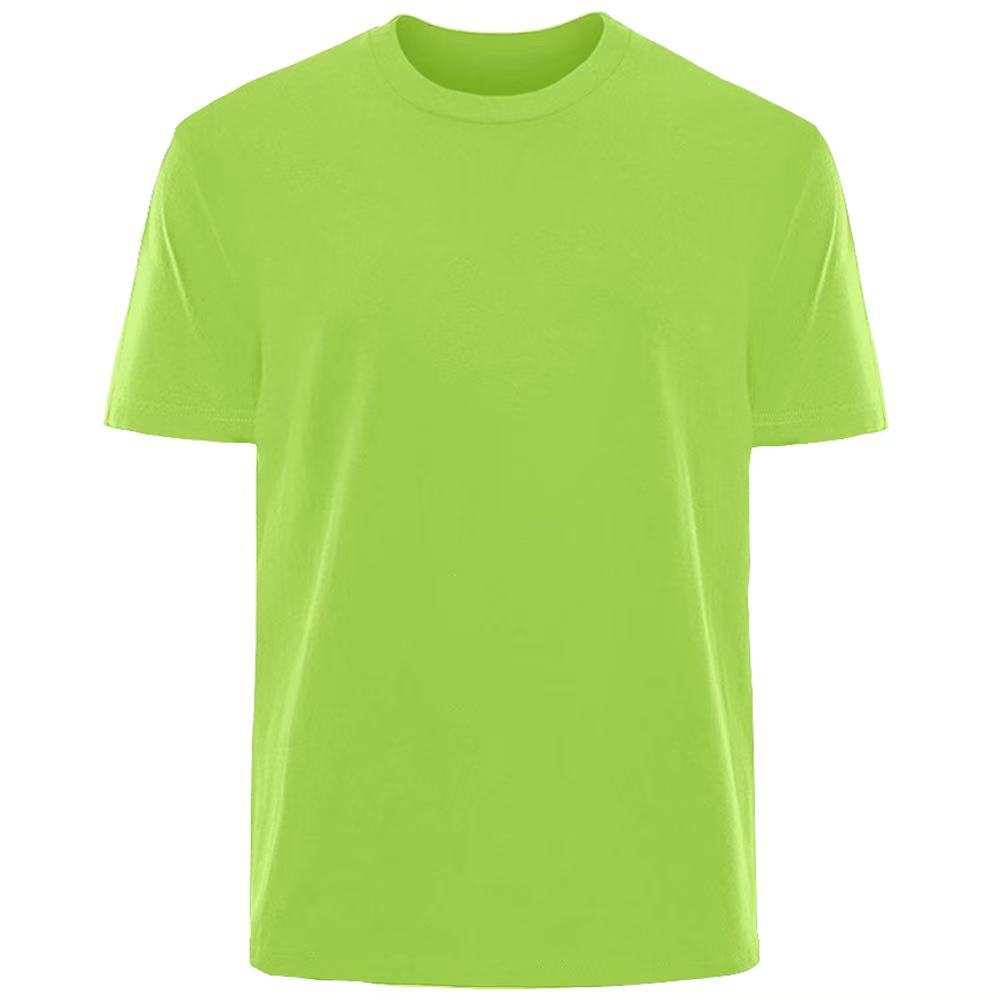 Letní móda trend čistá bavlna jednobarevná čistě bílá čistě černá poloviční rukáv krátký rukáv tričko pánské pár kulatý výstřih volné