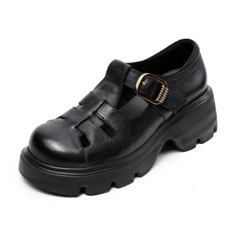 

Модные 6 см Модные женские туфли-лодочки слипоны Широкий носок Толстый высокий каблук Массивная платформа Лоферы Женские Повседневные туфли Мэри Джейн Черные 35