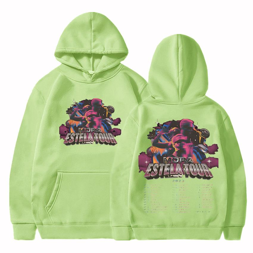 Hanorac Mora Estela Imprimeu Grafic Fleece Confortabil Hanorac Casual Pulovere Ropa Hombre