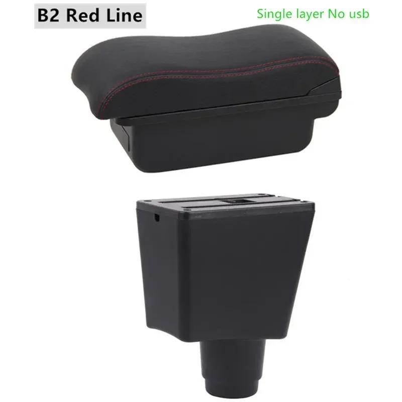 For Renault Logan 2 Armrest Box for Dacia Logan 2 dokker Renault Sandero 2 Car Storage Box supplies interior details USB