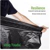 Ubag Extra Large Heavy Duty Black Flat Garbage Bags