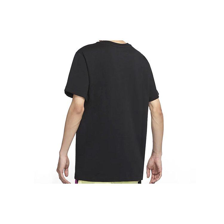 Nike T Shirts Men's Black Crew Neck Moderate Straight Fit CZ8671-010
