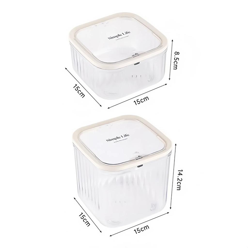 Acrylic Transparent Storage Box With Lid Pop-up Storage Box Mini Mini Trash Can  Workstation