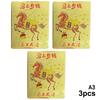 2026 Home Decor Horse Year Brass Talisman Card Attracts Wealth Treasures Feng Shui Prayer Exorcism Ornament Perfect Gift