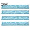 American Mahjong Tile Racks with Built-In Magnetic Pushers Acrylic Transparent Organizers Racks Scalloped Edges for Game Night Party Supplies