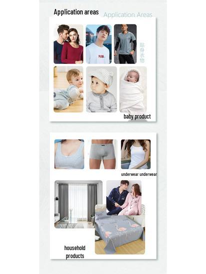 Spring Style Women's Deodorant Antibacterial Underwear Fabric: Sea Fiber Cotton, Moisture-Wicking and Heat-Generating