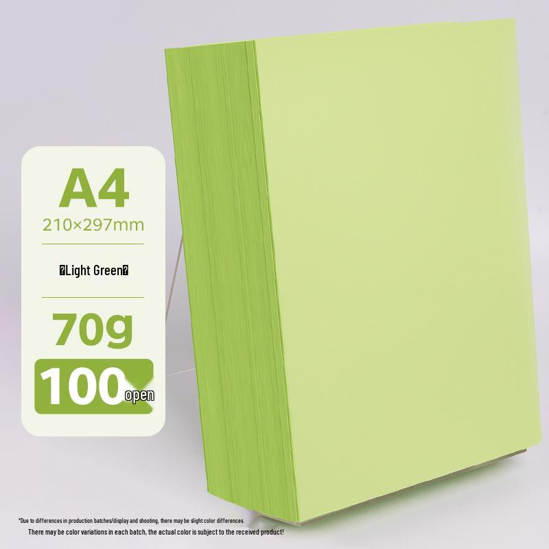 A4 Assorted Color Thickened Origami Paper 80g/120g/150g - Pink, Red, Blue