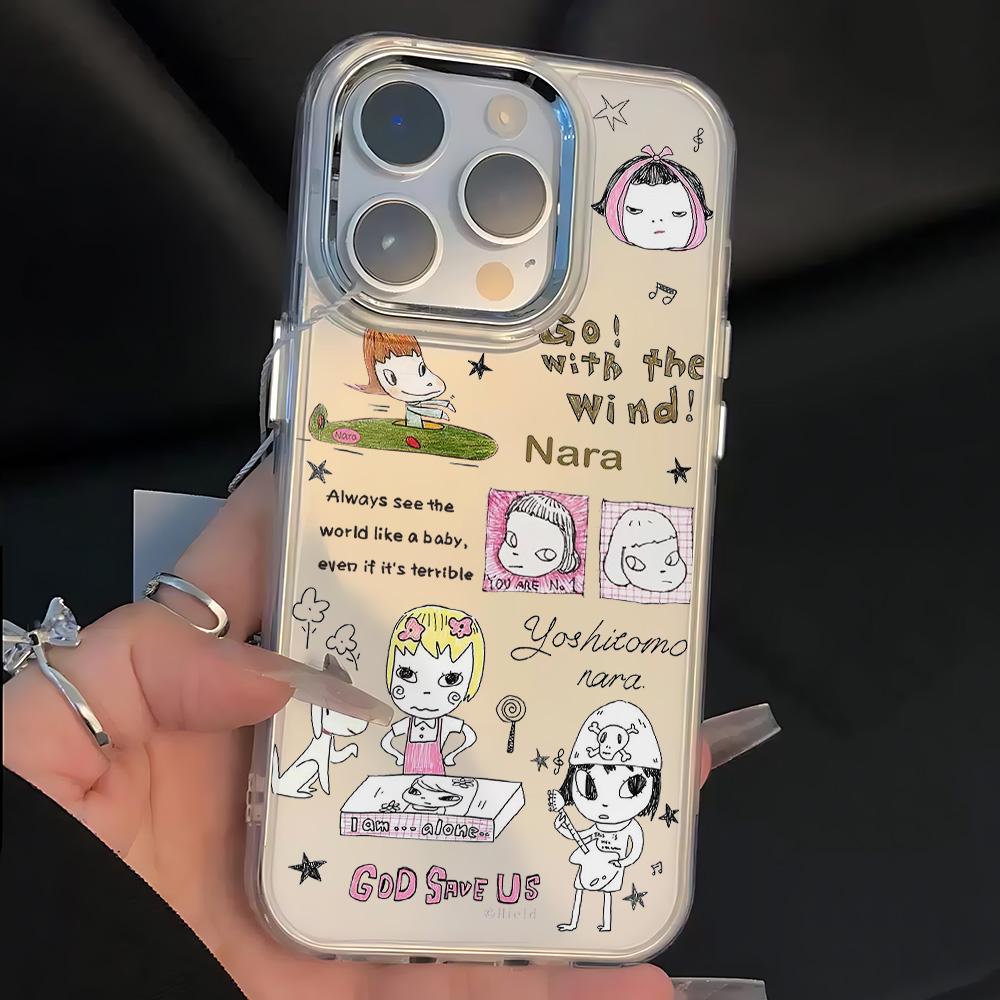 

Art Y-Yoshitomo N-Nara Cute Phone Case For Samsung Galaxy A73 A16 A06 A35 A55 A25 A15 A56 A54 A36 A34 A24 A26 4G 5G Soft Cover Samsung A06 4G