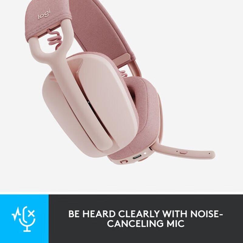 Logitech Zone Vibe 100 Wireless Bluetooth Over-Ear Headphones