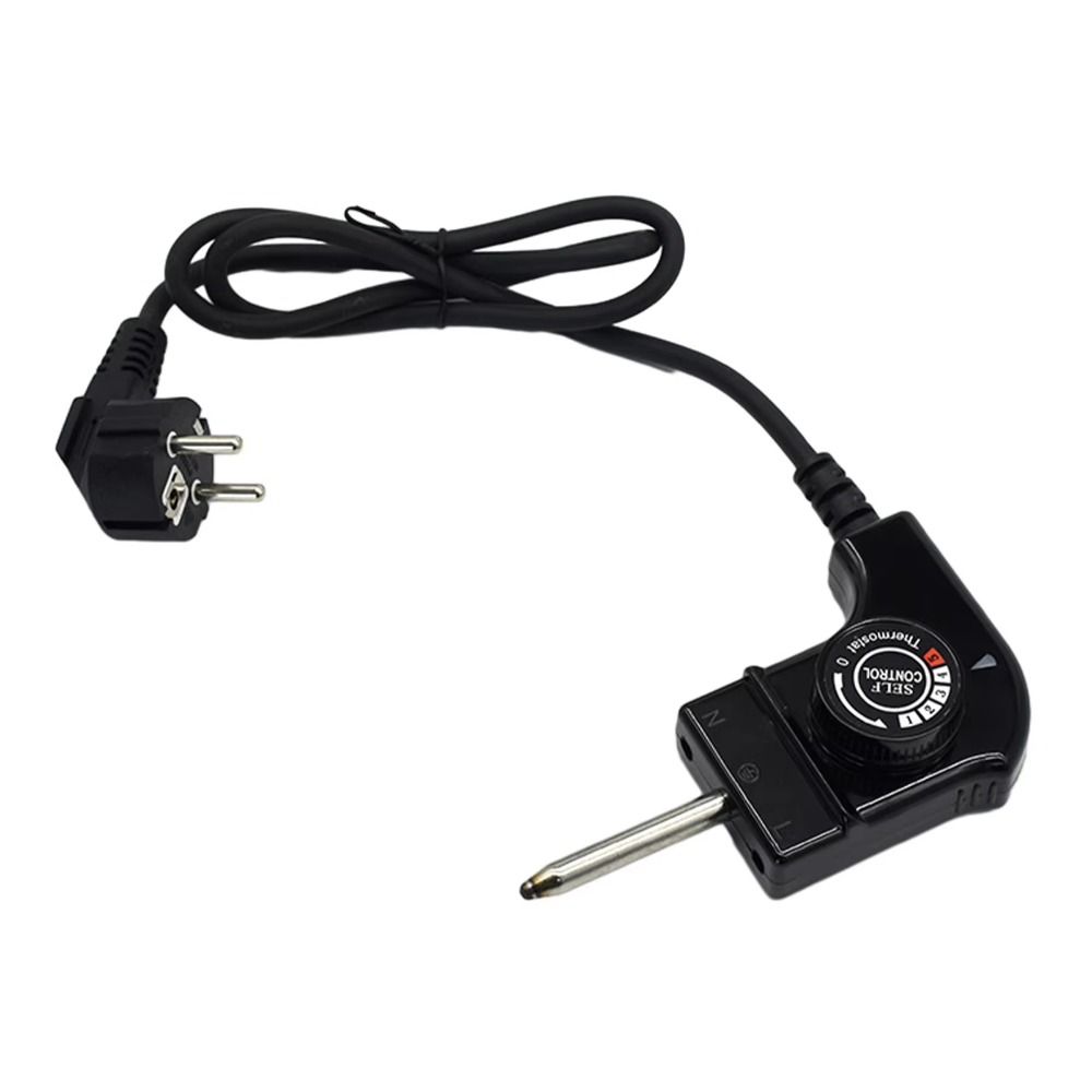 Inserted Needle Type Thermostat Control Cord Europe Standard Power Cord Pancake