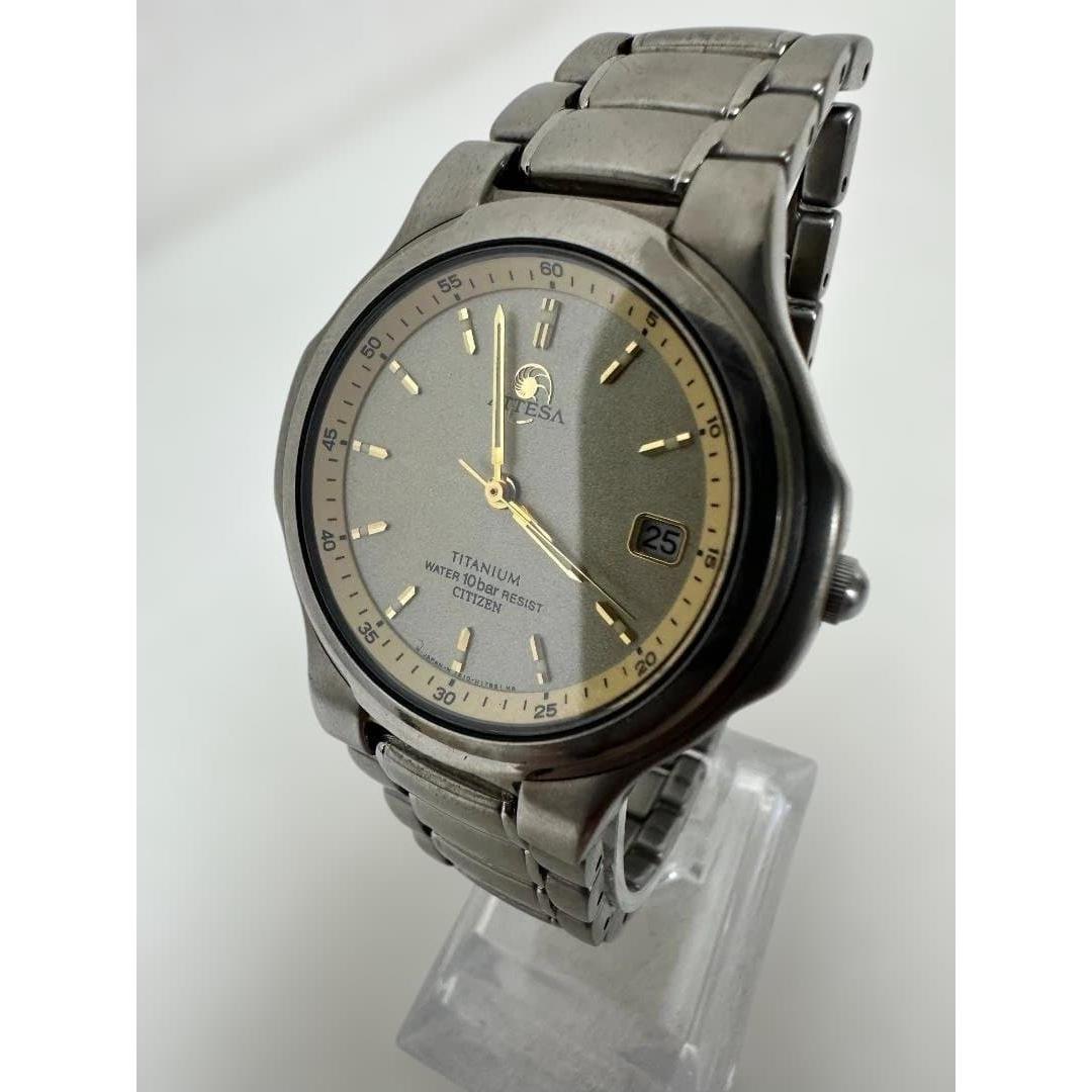 Used CITIZEN gold dial 7876-H10589
