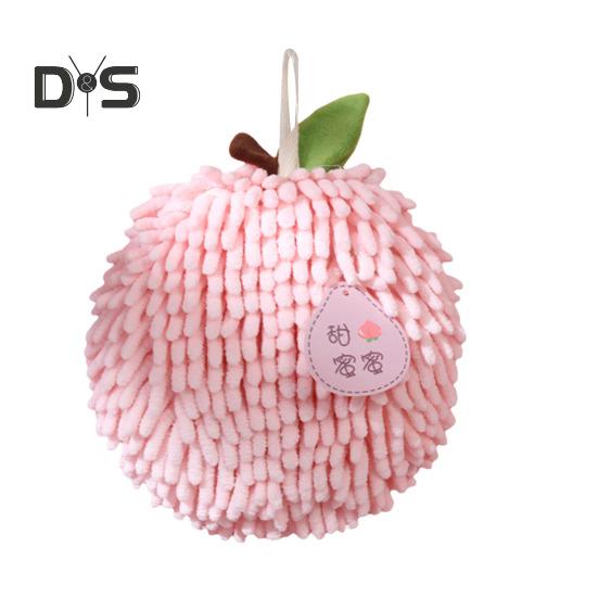 Chenille-Handtuch mit Aufhängeschlaufe, stark wasserabsorbierend, weiche, superfeine Fasern, verdickter Lappen, schmutzabweisend, wiederverwendbar, für die Reinigung von Küche und Bad