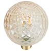 220V LED Decorative Bulb E27 4W G95 Glass Bulb High Brightness Filament Lamp Vintage Light Bulb for Living Room Bedroom