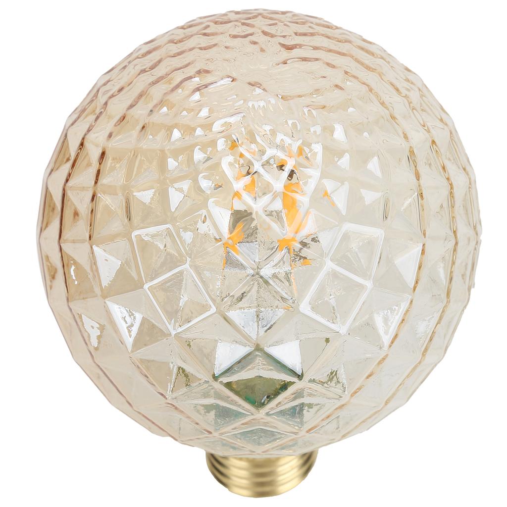 220V LED Decorative Bulb E27 4W G95 Glass Bulb High Brightness Filament Lamp Vintage Light Bulb for Living Room Bedroom