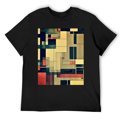 Bauhaus tričko s krátkým rukávem vlastní tričko anime oblečení pánské oblečení nadměrná velikost pánské oblečení