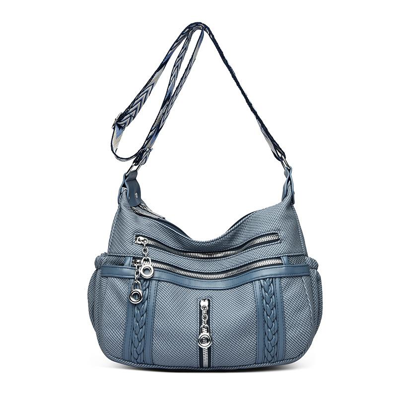 Women's Shoulder Bag Crossbody Bag Large Capacity Multi-Layer Middle-Aged and Elderly Mother Bag