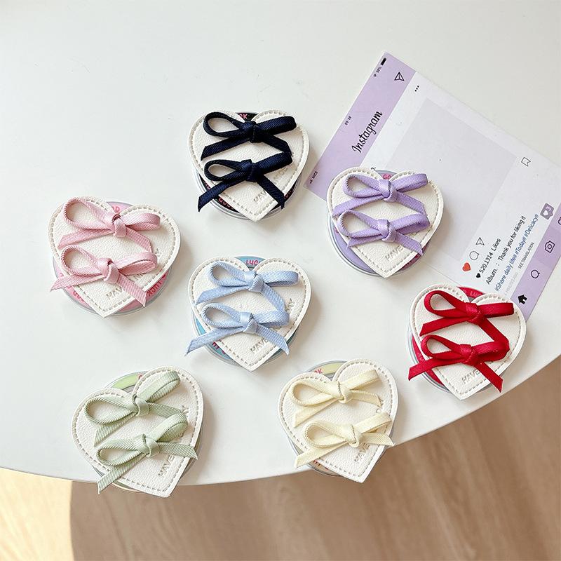 Bow Cortex Love Mobile Phone Airbag Bracket Magnetic Desktop Bracket Simple Niche