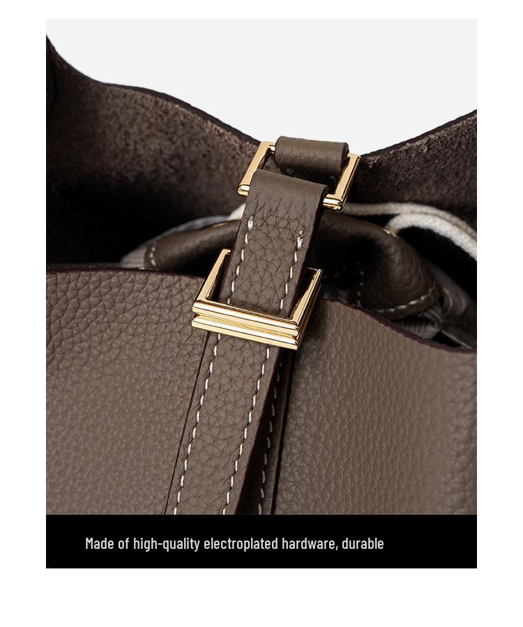 Bags 2025 Luxury Women's Leather Bucket, Mommy, and Wedding Handbag