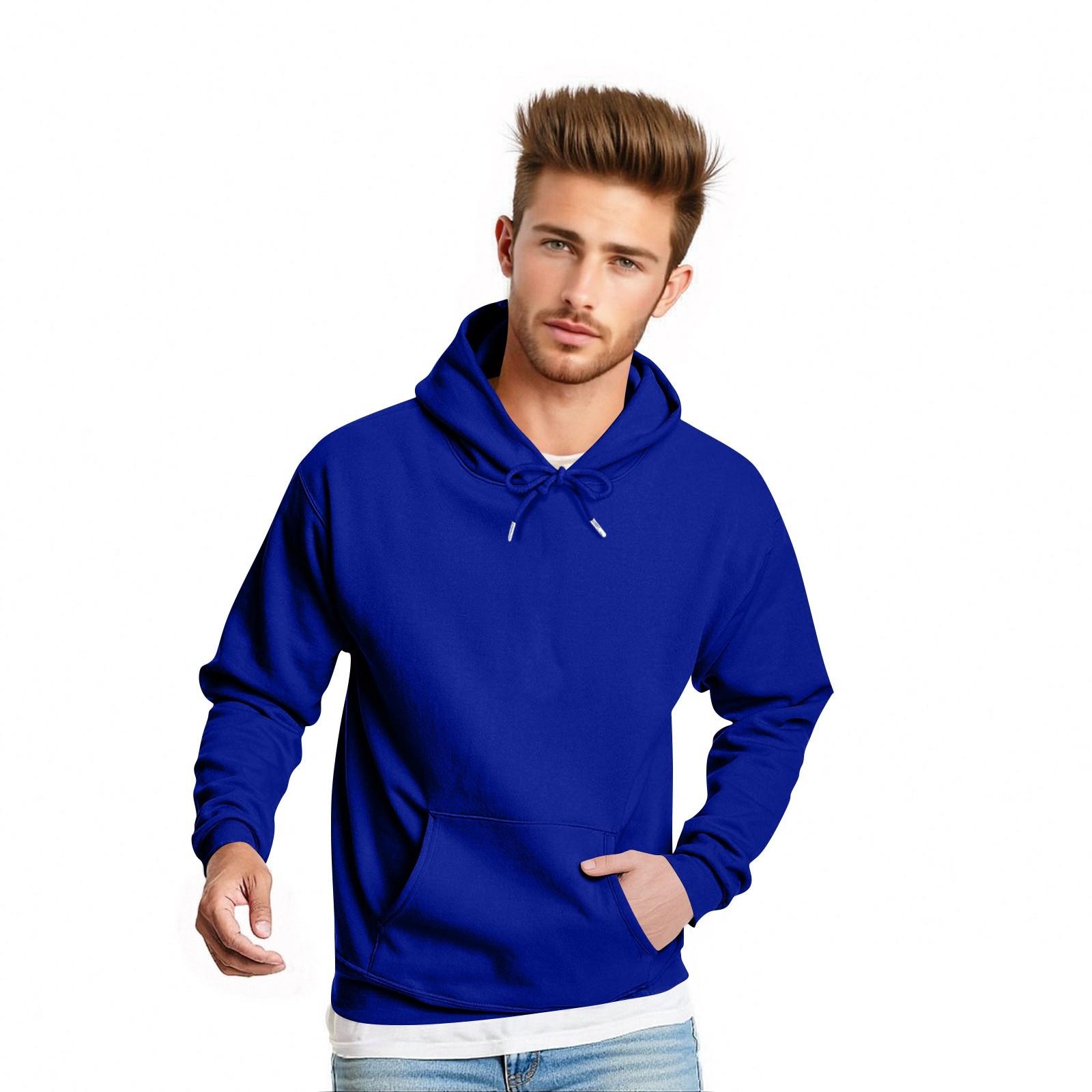 

Men s Fashion Loose Sweatshirt Casual Daily Long Sleeve Solid Color Top XXL