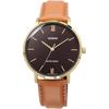 Casio Men S Quartz Watch Gold   Tan Leather Band Mtp Vt01gl 5b