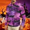Men's Long Sleeve Casual T Shirt Crew Neck Printed Top Lightweight Comfortable Breathable Fabric Suitable for Everyday Wear