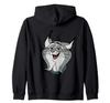Disney Zootopia 2 Pawbert Lynx Big Face Halloween Costume Zip-Up Hoodie