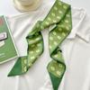 Long silk scarf, high-end new versatile hair tie streamer, atmosphere ribbon, spring and summer decorative scarf, tied bag streamer