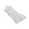 100 Stück 4,7 Zoll Länge Baumwollkerzendocht DIY Kerzenherstellung Rauchfreier Wachs-Baumwollkern
