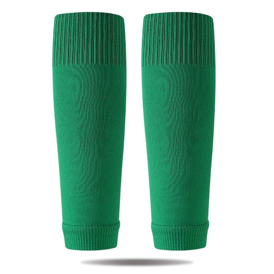 Loogdeel 1 Paar Erwachsene Fußball Fixierte Socken Beinschoner Kind Hohe Elastizität Atmungsaktives Mesh Einschichtige Taschen Bodenlose Socken