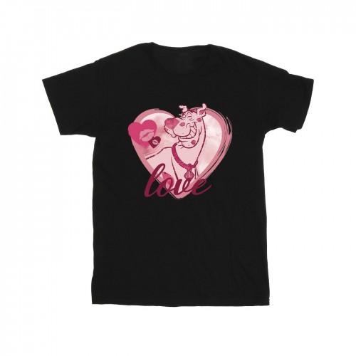 Scooby Doo Girls Love Kisses Cotton T-Shirt