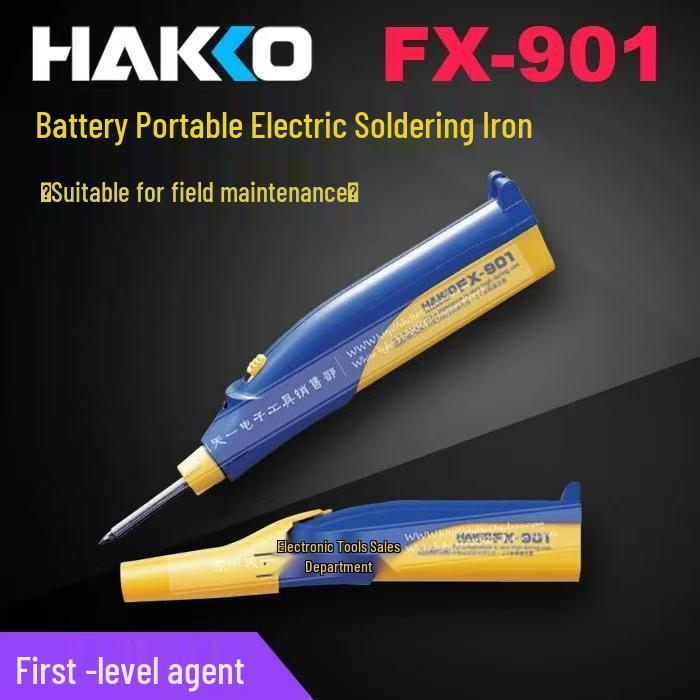 

FX-901 Portable Hakko Soldering Iron: Original Japanese, Fast Heating, Precise for Repair Work